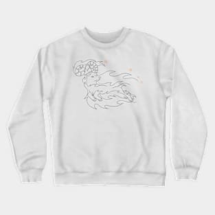 Zodiac sign Aries Crewneck Sweatshirt